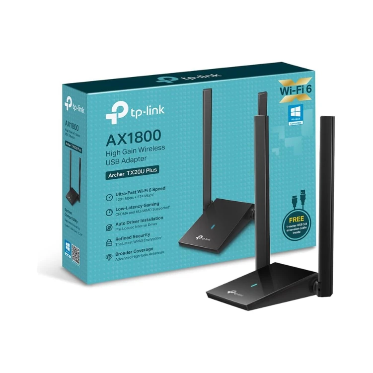 TP-Link AX1800 Wi-Fi 6 Du...