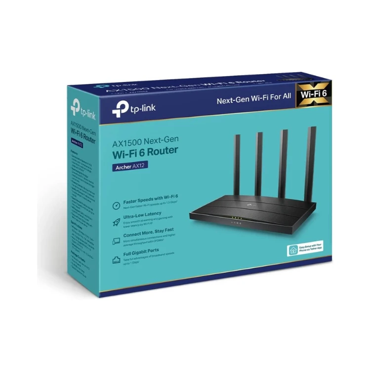 TP-Link AX1500 Wi-Fi 6 Ro...