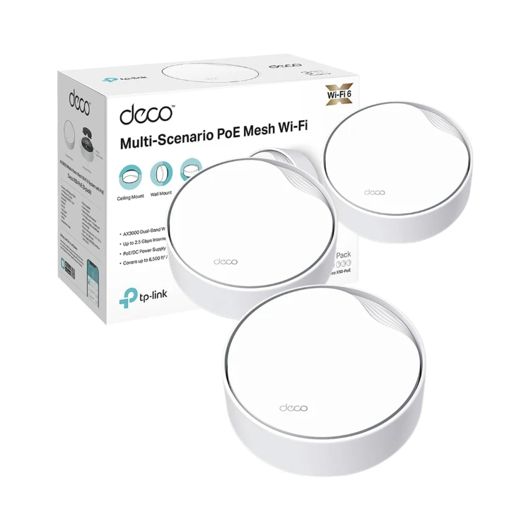 TP-Link Deco X50-PoE AX30...