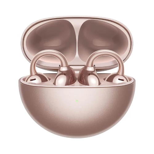 HUAWEI FreeClip Wireless Bluetooth Earphones, Futuristic Aesthetic Design, Feather-like Wearing, Open-ear Listen, Long Battery Life, iOS & Android,Water&Dust-resistant, Rose Gold