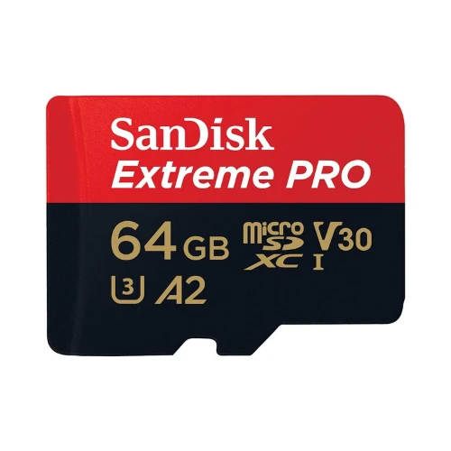 SanDisk 64GB Extreme PRO microSDXC card + SD adapter + RescuePro Deluxe, up to 2...