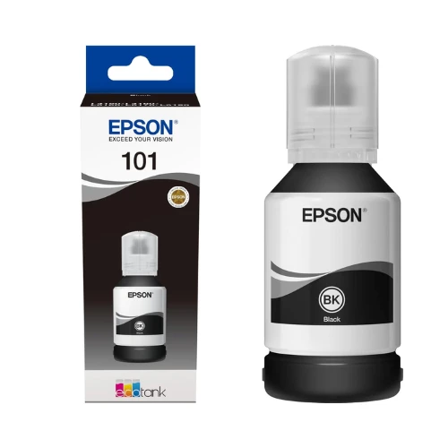 Epson Ecotank 101 Black Ink Bottle, Compatible with L4260, L6270, L6290, L14150