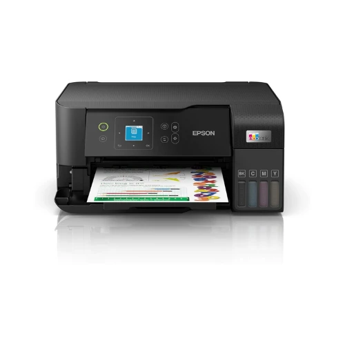EPSON EcoTank L3560 Home Ink Tank Printer, High-speed A4 colour 3-in-1 printer with Wi-Fi Direct, Photo Printer, with Smart App connectivity,Black