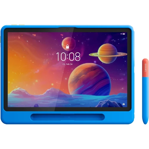 Lenovo Tab, 10-inch, LUNA GREY, MediaTek® G85 OC 2.0GHz, 4GB Ram, 128GB Storage, WIFI, 5100 mAh Battery, TB311FU,with Kids Bumper Case, ZAEH0086SA